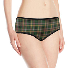 Load image into Gallery viewer, Buchanan Hunting Tartan Briefs Hj4 Xs / Buchanan Hunting Womens All Over Print Boxer Briefs (Model