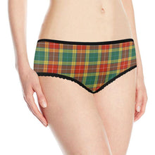 Load image into Gallery viewer, Buchanan Old Sett Tartan Briefs Hj4 Xs / Buchanan Old Sett Womens All Over Print Boxer Briefs (Model