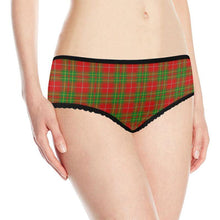 Load image into Gallery viewer, Burnett Ancient Tartan Briefs Hj4 Xs / Burnett Ancient Womens All Over Print Boxer Briefs (Model