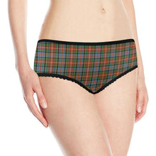 Load image into Gallery viewer, Caledonia Ancient Tartan Briefs Hj4 Xs / Caledonia Ancient Womens All Over Print Boxer Briefs (Model