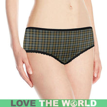 Load image into Gallery viewer, Farquharson Weathered Tartan Briefs Hj4 Xs / Womens All Over Print Briefs (Model L14)