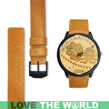 Load image into Gallery viewer, Finland Coin Leather-Steel Watch 03 E7 Mens 40Mm / Brown Watches