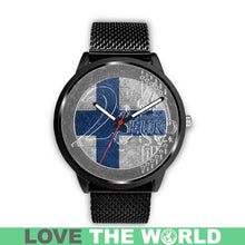 Load image into Gallery viewer, Finland Coin Leather-Steel Watch 05 E7 Mens 40Mm / Brown Watches