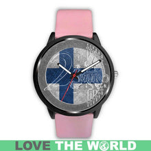 Load image into Gallery viewer, Finland Coin Leather-Steel Watch 05 E7 Mens 40Mm / Brown Watches