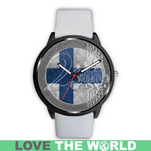 Load image into Gallery viewer, Finland Coin Leather-Steel Watch 05 E7 Mens 40Mm / Brown Watches