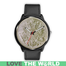 Load image into Gallery viewer, Finland Coin Leather-Steel Watch 06 E7 Mens 40Mm / Brown Watches