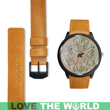 Load image into Gallery viewer, Finland Coin Leather-Steel Watch 06 E7 Mens 40Mm / Brown Watches