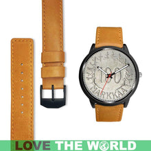 Load image into Gallery viewer, Finland Coin Leather-Steel Watch 07 E7 Mens 40Mm / Brown Watches