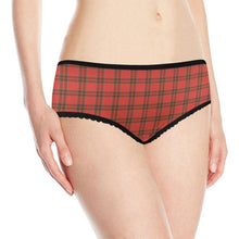 Load image into Gallery viewer, Grant Weathered Tartan Briefs Hj4 Xs / Womens All Over Print Boxer Briefs (Model L13)