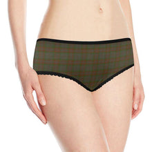 Load image into Gallery viewer, Gray Tartan Briefs Hj4 Xs / Womens All Over Print Boxer Briefs (Model L13)