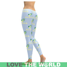 Load image into Gallery viewer, Hawaii Aloha Cute Legging 06 S1 Low Rise Leggings