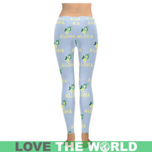 Load image into Gallery viewer, Hawaii Aloha Cute Legging 06 S1 Low Rise Leggings