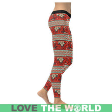Load image into Gallery viewer, Hawaii Hibiscus Legging 07 S1 Low Rise Leggings