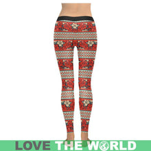 Load image into Gallery viewer, Hawaii Hibiscus Legging 07 S1 Low Rise Leggings
