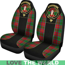 Load image into Gallery viewer, Macculloch (Mcculloch) Tartan Clan Badge Golden Car Seat Covers R1