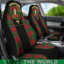 Load image into Gallery viewer, Macculloch (Mcculloch) Tartan Clan Badge Golden Car Seat Covers R1