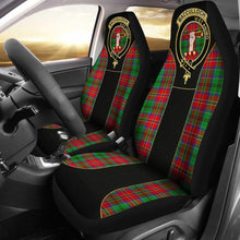 Load image into Gallery viewer, Macculloch (Mcculloch) Tartan Car Seat Cover - Golden Clan Badge 