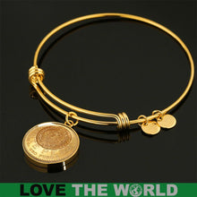 Load image into Gallery viewer, Mexico Coin 1 Circle Jewelry R1 Luxury Necklace (Silver) Jewelries