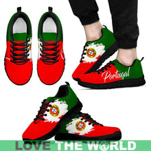 Load image into Gallery viewer, Portugal (Womens &amp; Mens) Sneakers H4 Womens Sneakers - Black 01 / Us5 (Eu35)