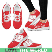 Load image into Gallery viewer, Switzerland (Womens &amp; Mens) Sneakers H4 Womens Sneakers - Black 01 / Us5 (Eu35)